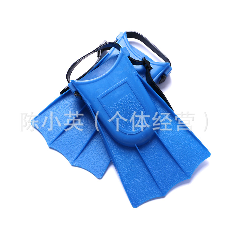 Wholesale genuine silicone flippers, children's game flippers, adjustable diving flippers, diving equipment and supplies details Picture