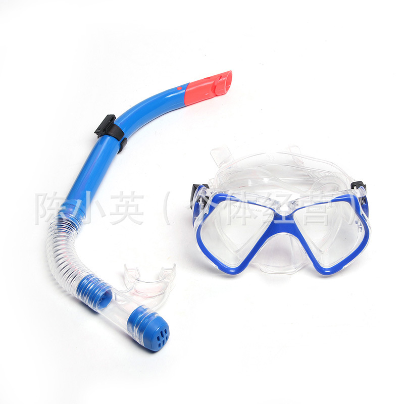 Wholesale of high-quality pvc snorkeling suits, diving breathing suits, tempered glass diving goggles and breathing suits