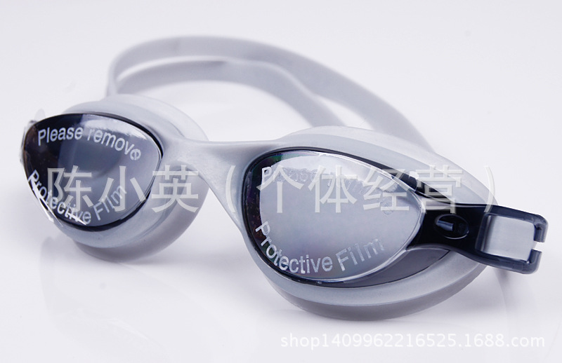 Factory direct sales swimming goggles counter, genuine products, professional waterproof and anti-fog, large frames, wide field of view, high-definition and comfortable Specification image