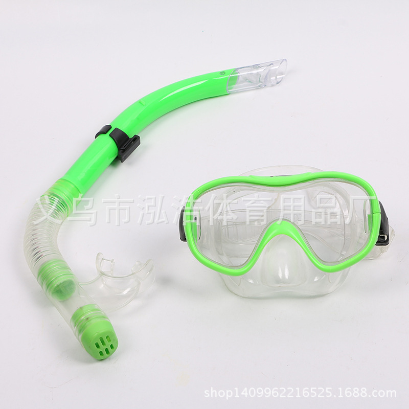 We supply high-end one-piece box-set diving goggles, two-piece sets, outdoor snorkeling waterproof masks and breathing tube sets details Picture