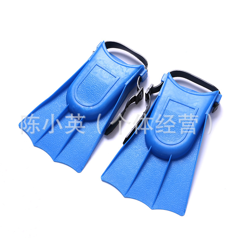 Wholesale genuine silicone flippers, children's game flippers, adjustable diving flippers, diving equipment and supplies Specification image