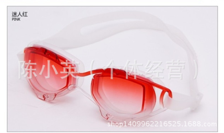 Wholesale supply of genuine men's and women's swimming goggles, large-frame comfortable, waterproof and anti-fog swimming goggles Specification image