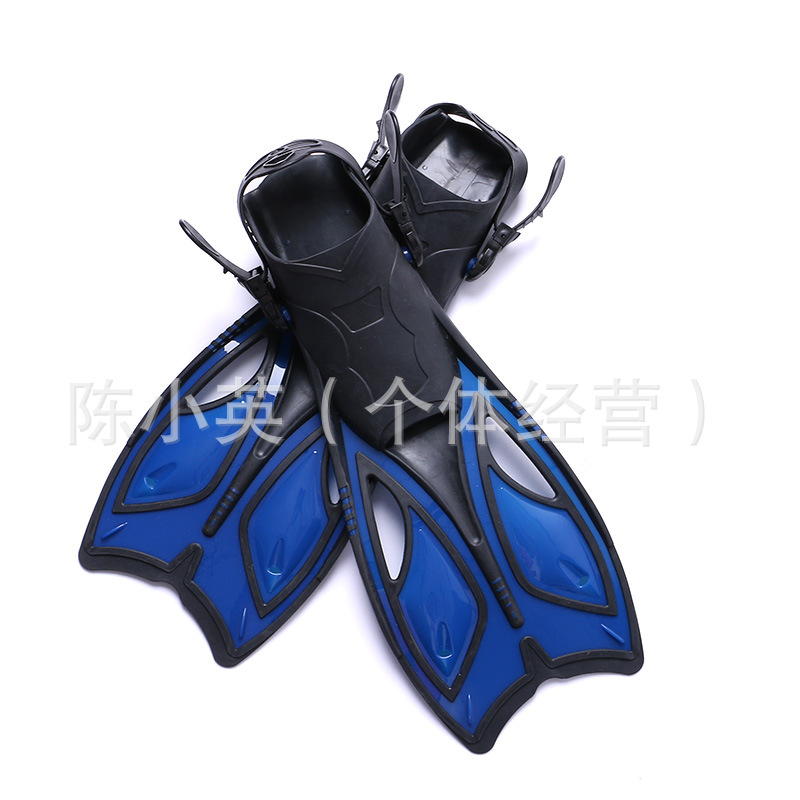 Factory direct sales of colored diving flippers, high-quality silicone flippers, and wholesale of diving equipment flippers details Picture