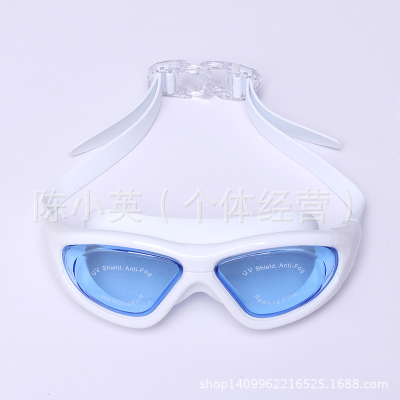Factory direct sales of imported silicone anti-fog swimming goggles, swimming waterproof swimming goggles, multi-color swimming glasses wholesale details Picture