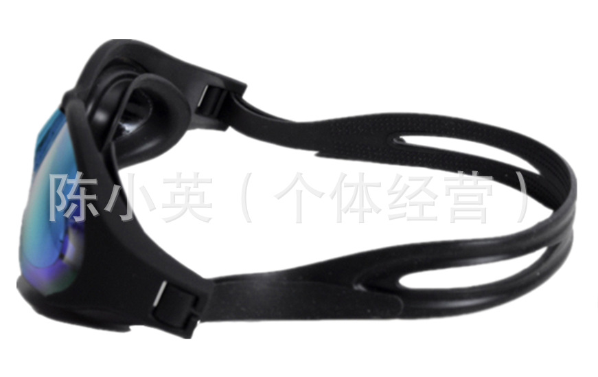 New electronic spray high-definition waterproof and anti-fog swimming goggles for men and women, large-frame electroplated swimming goggles, swimming equipment Specification image
