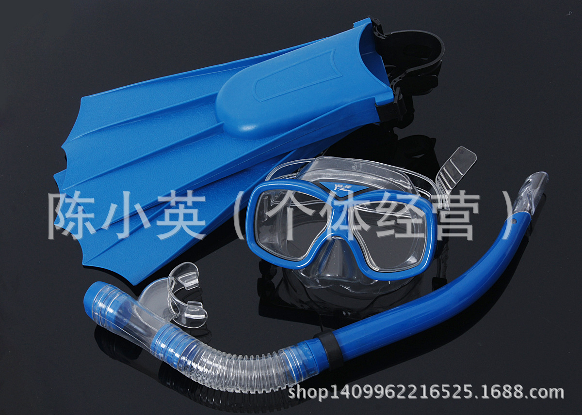 Factory direct sales of Zhongtong face mask dry breathing tube snorkeling three-treasure set snorkeling equipment details Picture