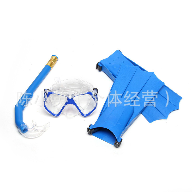 Wholesale of snorkeling equipment, three treasures of snorkeling - pvc diving goggles, semi-dry breathing tubes, and diving three-piece sets Application Scenario