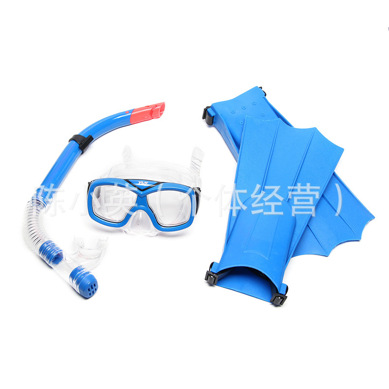 Factory direct sales of diving goggles, snorkeling tubes, flippers, three-piece sets, outdoor snorkeling treasures, and wholesale diving equipment Specification image