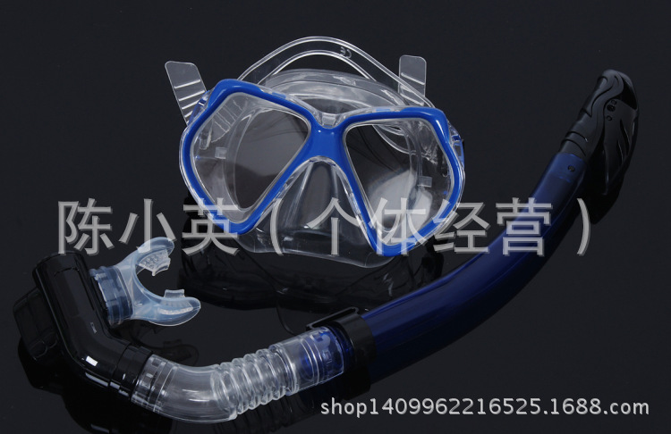 Tempered glass diving goggles, silicone fully dry breathing tube sets, snorkeling and diving equipment, water tools Specification image