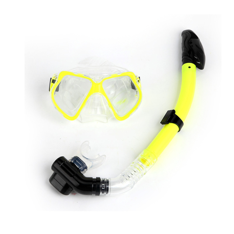 Tempered glass diving goggles, silicone fully dry breathing tube sets, snorkeling and diving equipment, water tools Application Scenario