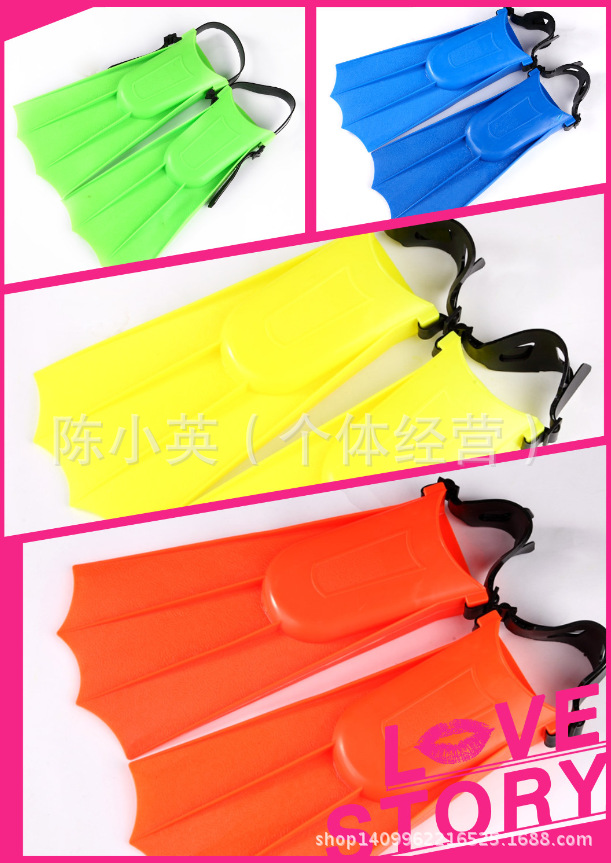 Factory direct sales of flippers, diving flippers, swimming flippers, water sports and swimming supplies