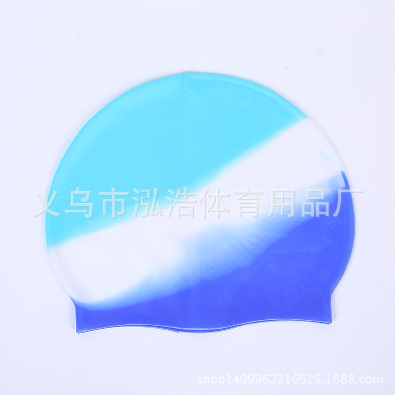 舒适硅胶泳帽 个性彩色泳帽 男女通用时尚防水游戏帽泳帽厂家批发