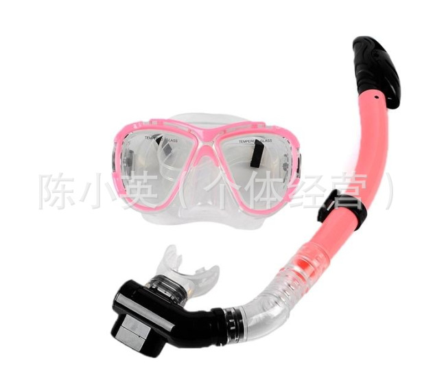 Silicone adult diving goggles, full dry breathing tube sets, snorkeling equipment, diving supplies Specification image
