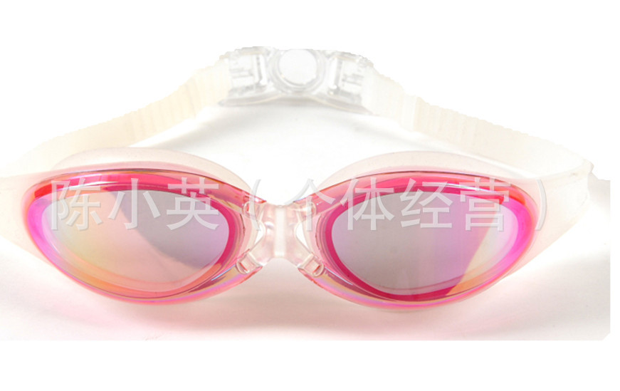 Genuine seven-color electroplated matte swimming goggles, waterproof and anti-fog swimming goggles for both men and women