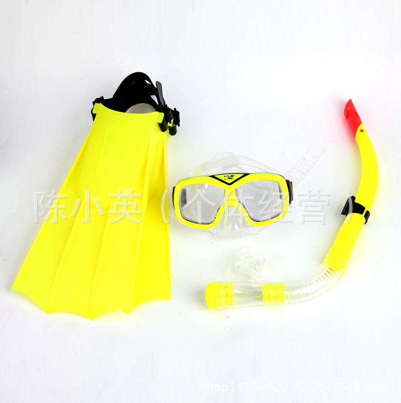 Factory direct sales of Zhongtong face mask dry breathing tube snorkeling three-treasure set snorkeling equipment Specification image