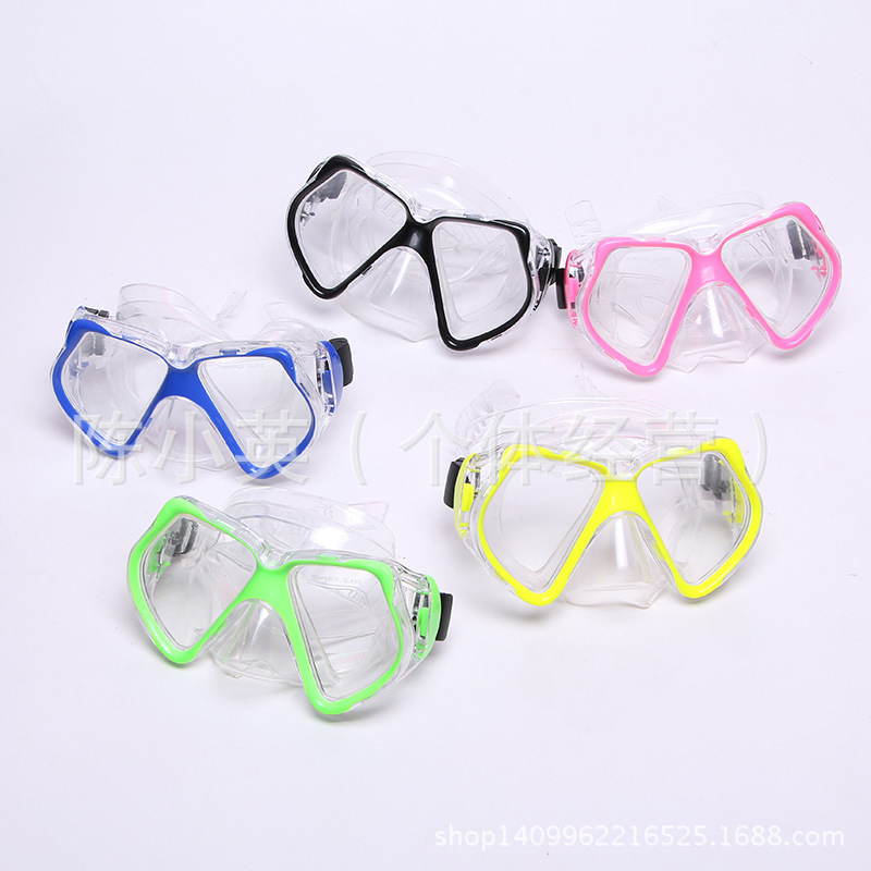 Factory direct sales of adult diving goggles, tempered glass diving masks, game diving goggles, and wholesale diving equipment