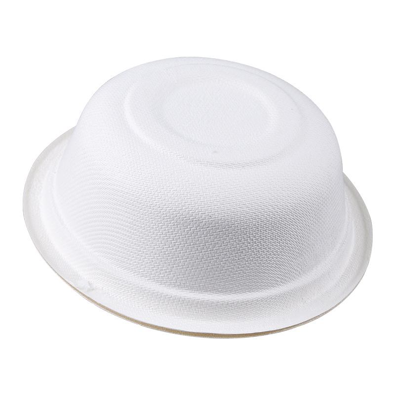 Disposable Pulp Bowl 250/350/500/680Ml Hotel Home Fast Food Bowl Packaging Bowl Wholesale Manufacturers Application Scenario