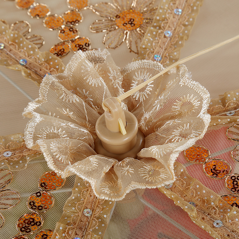 Natural Home Cross-Border Folding Umbrella Vegetable Cover Lace Lace Food Cover Insect Fly Food Cover Manufacturers Wholesale Application Scenario