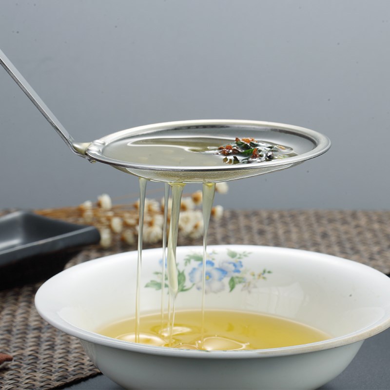 The kitchen's household strainer, filter screen, small-sized supplies and utensils, and multi-functional strainer for scooping dumplings. Specification image
