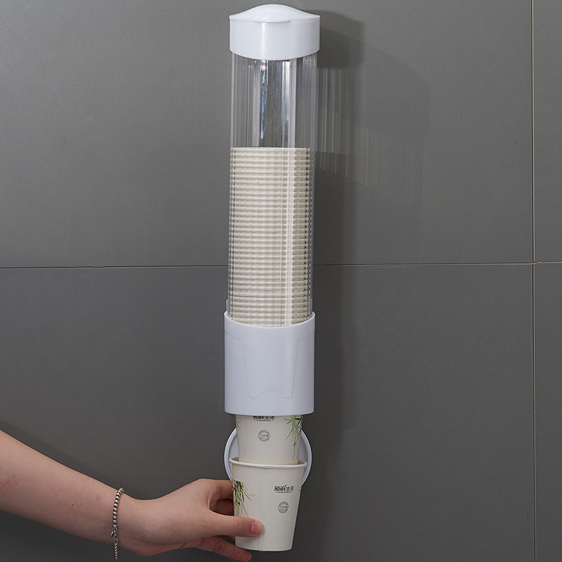Automatic cup holder, wall-mounted water dispenser, cup drop device, paper cup, plastic cup holder details Picture