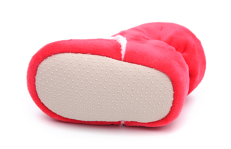 A mixed-color cartoon of Sheriwa baby shoes that don't fall off details Picture