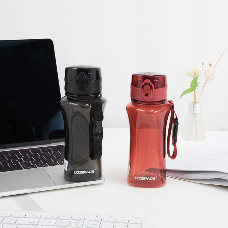 Imported Tritan Plastic Cup, Cool Sports Water Bottle, Simple Pop-Up Lid Water Cup, Tea Water Separator Cup Specification drawing
