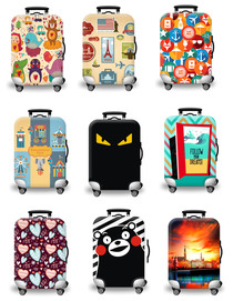 Suitcase cover Suitcase cover Dust cover pull-rod suitcase cover Elastic suitcase cover Travel cover