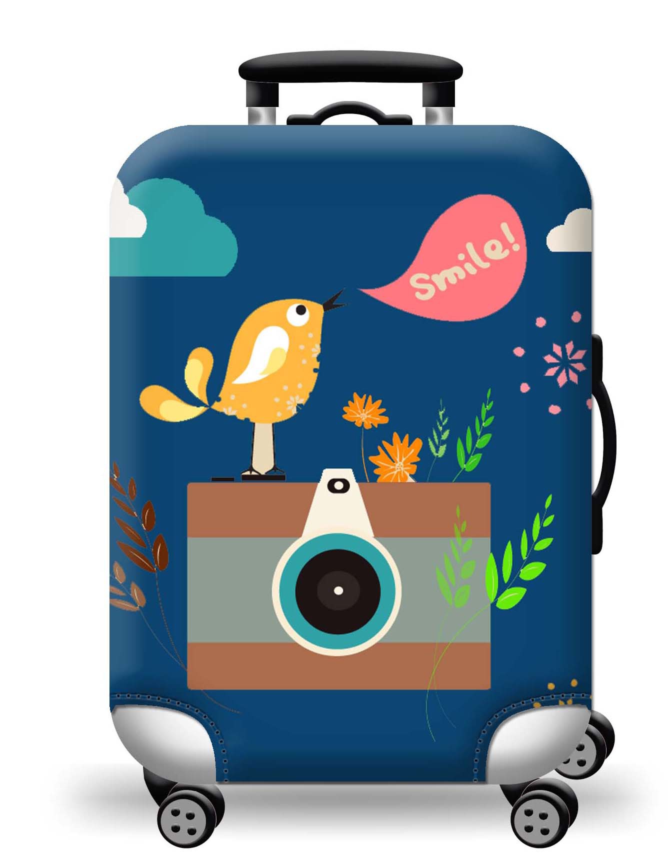 Thickened suitcase protective cover, travel case dust cover, suitcase elastic cover, AliExpress best-selling case cover