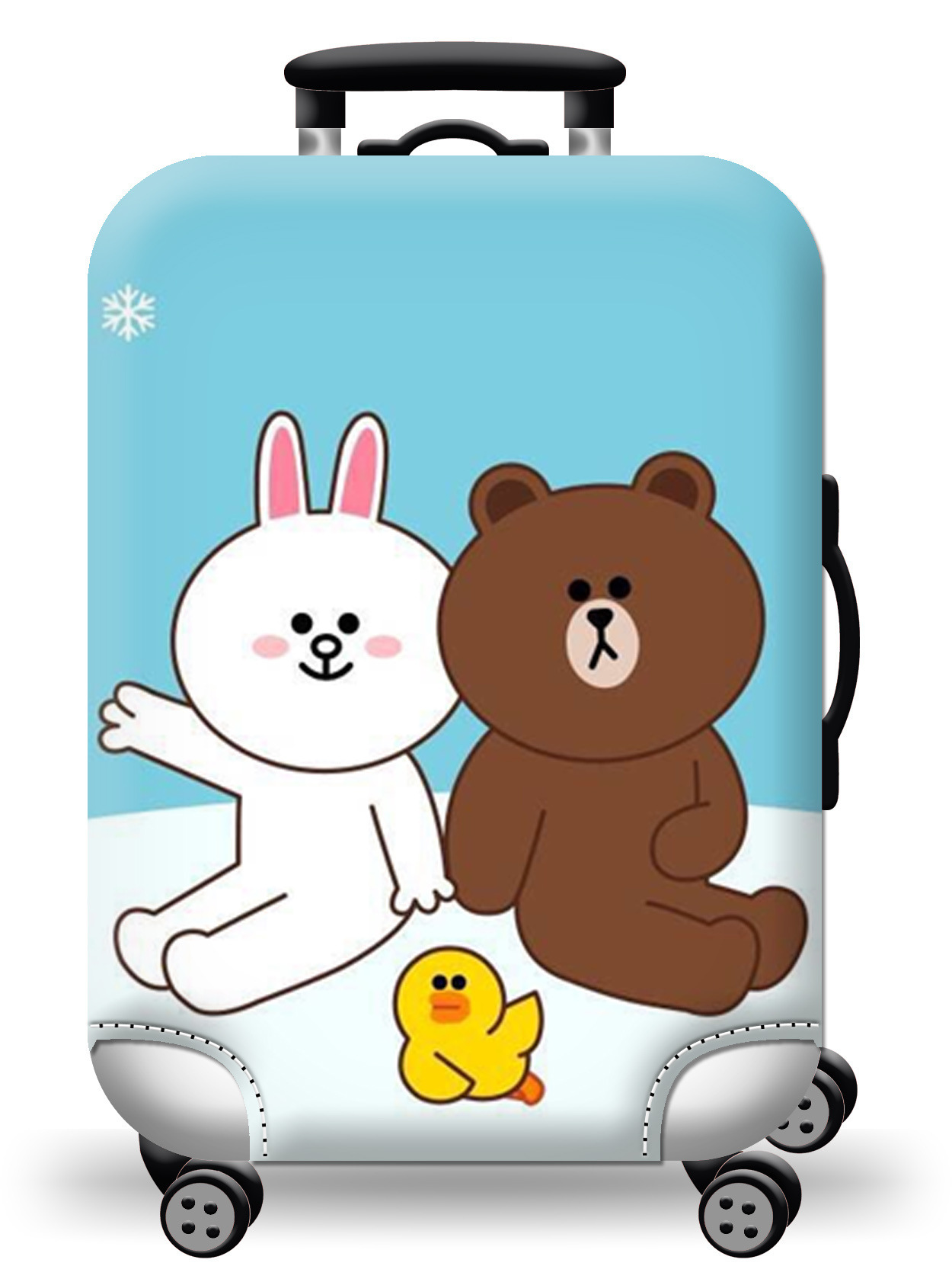 Thickened suitcase protective cover, travel case dust cover, suitcase elastic cover, AliExpress best-selling case cover Specification image