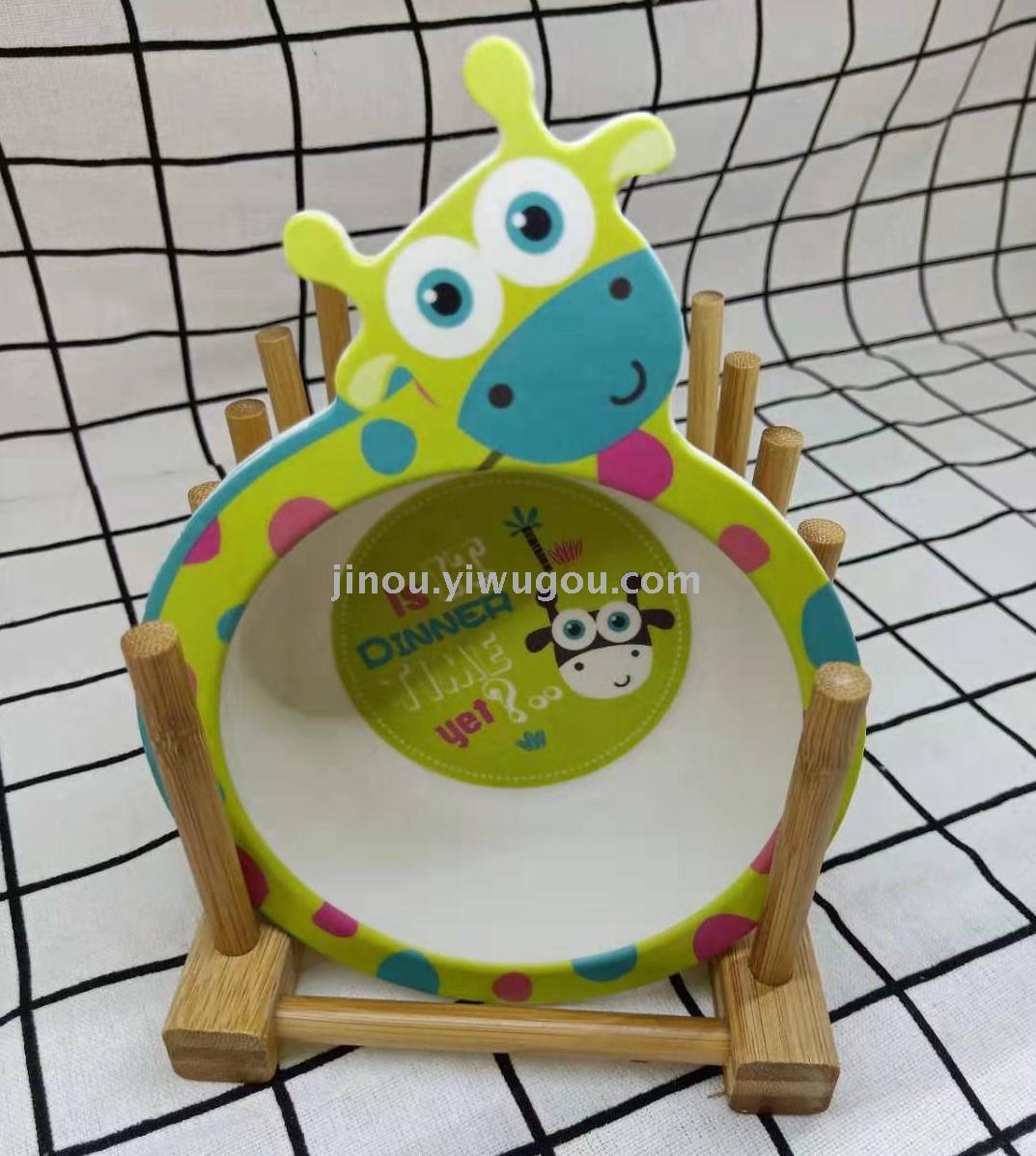 Vajilla para niños vajilla de fibra de bambú vajilla para bebés vajilla ecológica details Picture