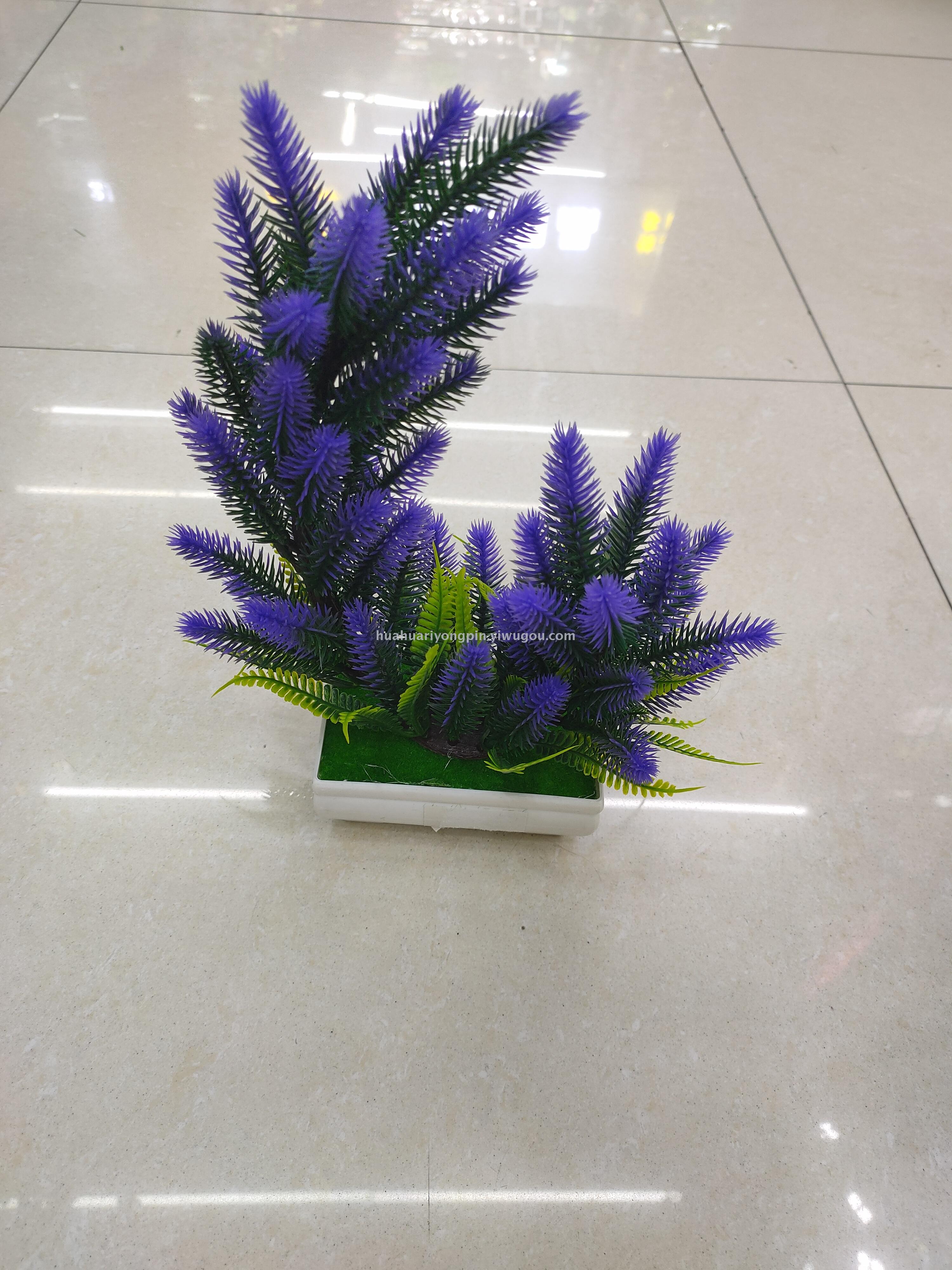 仿真盆栽实物图