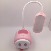 Desk lamp eye protection desk College students rechargeable LED dormitory learning elementary school high school bedroom bedside pen holder