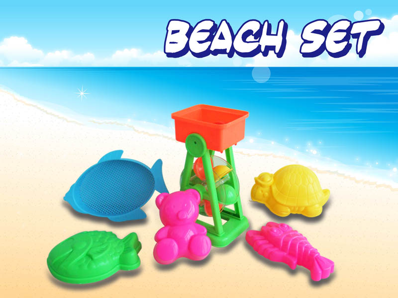 Factory direct sale 8295-3 Beach Toy set full figure
