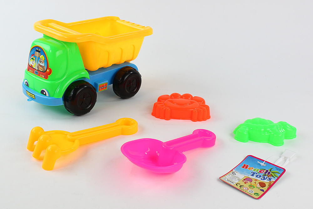 Factory direct sale 8295-1 Beach Toy Set, 6-piece beach set full figure