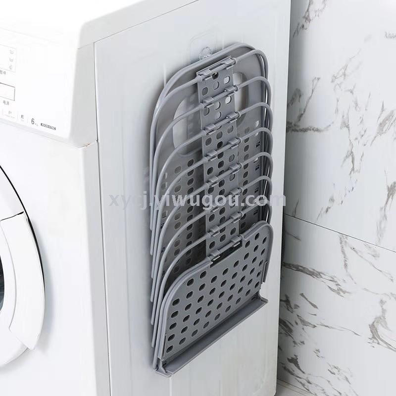 Wall-mounted folding dirty clothes basket Item Picture