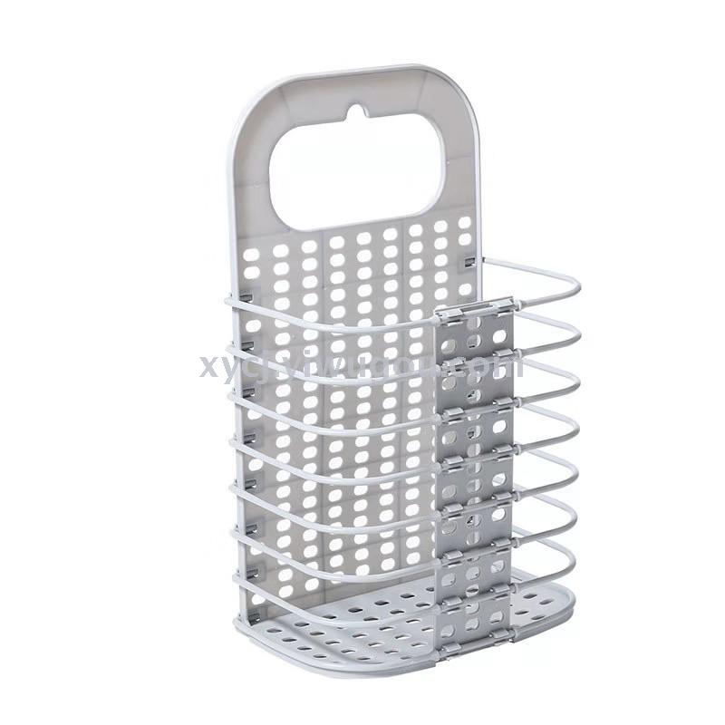Wall-mounted folding dirty clothes basket Specification image