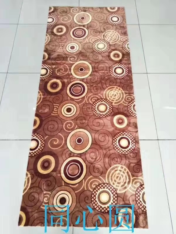 Printed roll floor mat