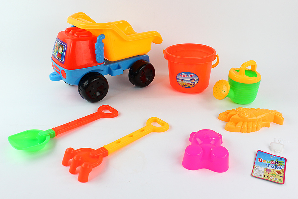Taobao's hot-selling 8295-12 beach toy set, a 7-piece beach set full figure