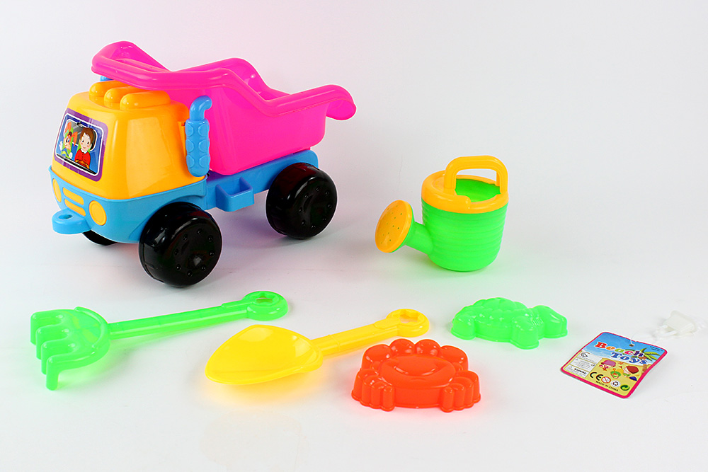 Factory direct sale 8295-12A beach toy set, 6-piece beach set full figure