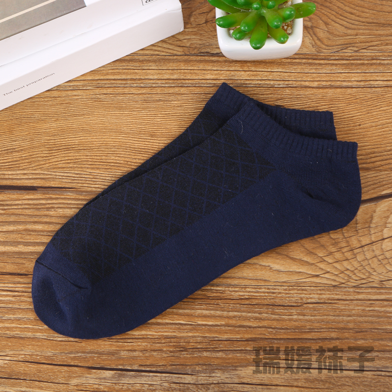 Men's short socks, cotton socks, low-top shallow-mouthed invisible boat socks, 6-color summer sports anti-odor men's socks, spring and autumn Application Scenario