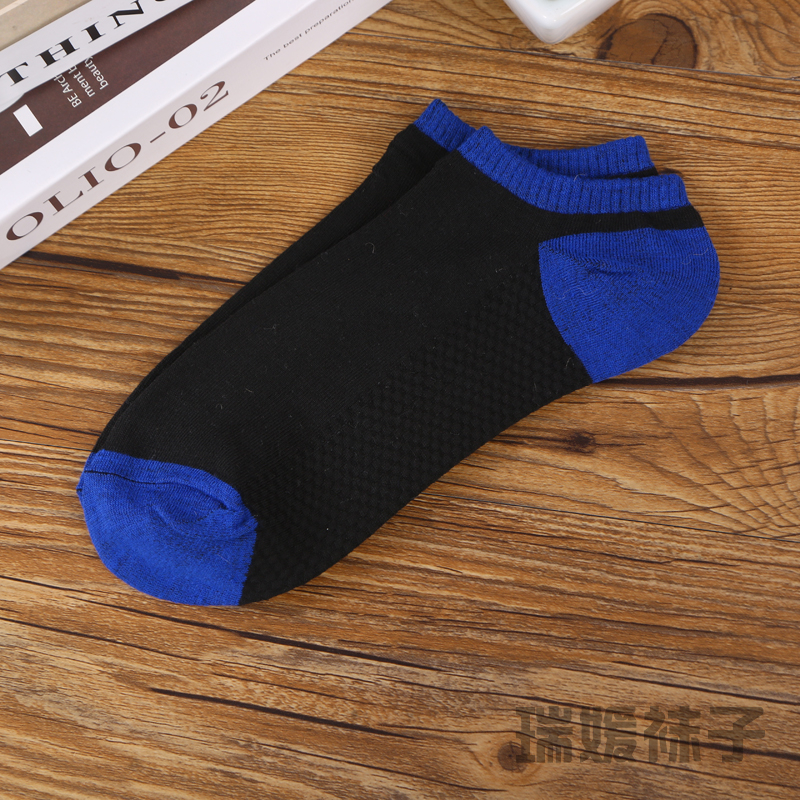 Cotton socks, men's boat socks, men's summer sweat-absorbing and breathable sports short socks, men's invisible men's socks Specification image