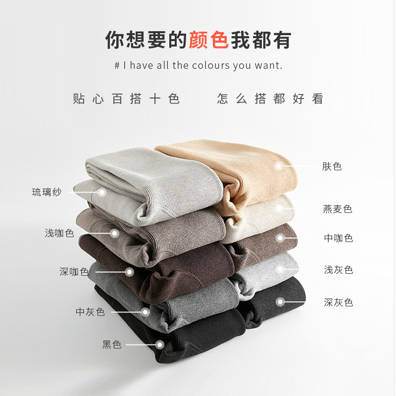 New thickened faux cashmere threaded cotton leggings for autumn and winter, fleece to tuck in the abdomen and lift the buttocks, negative oxygen ion health pants for women Application Scenario