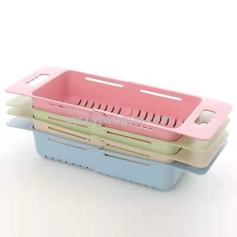 Retractable adjustable sink, retractable vegetable washing basket, and fruit and vegetable washing basket Item Picture