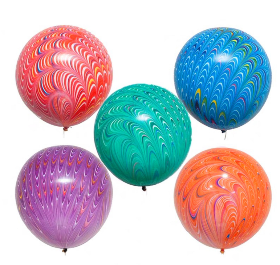 18 "peacock Phoenix latex balloon Wedding PARTY photo decoration Balloon party window decoration