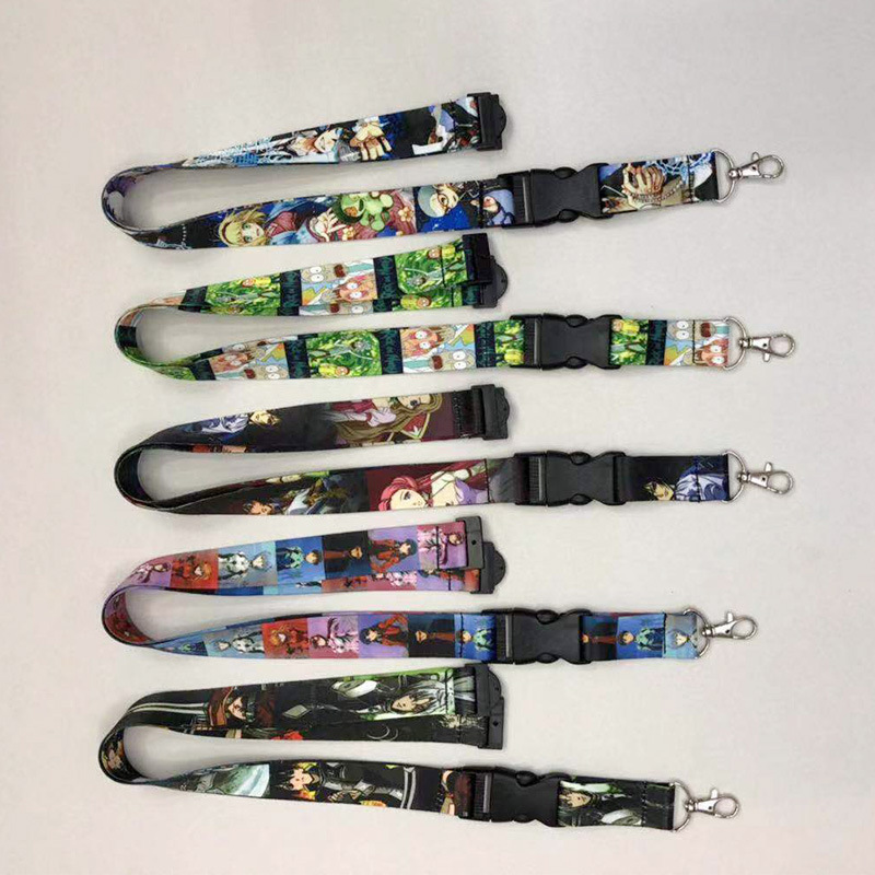 挂绳  便携式吊牌绳 证件卡手机吊牌挂绳 挂脖钥匙链挂绳专业定做