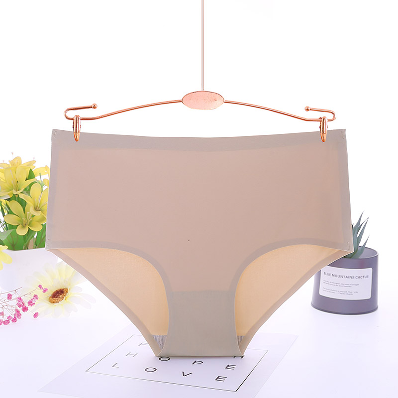 Ice silk seamless piece of women's small boxer briefs Southeast Asia Thailand selling nylon nylon safety underwear full figure