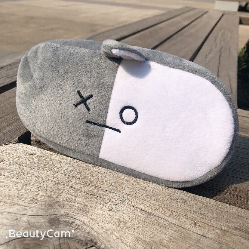 Plush pen case, cartoon pen case, student pen case, embroidered pen case, bts pen case details Picture