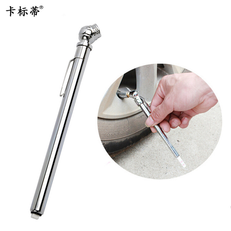 Car tire pressure gauge, mini tire pressure gauge, car tire pressure gauge, plastic head tire pressure pen, tire pressure device, car