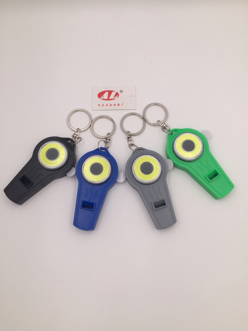 Keychain light Whistle light display box packaging electronic light lighting