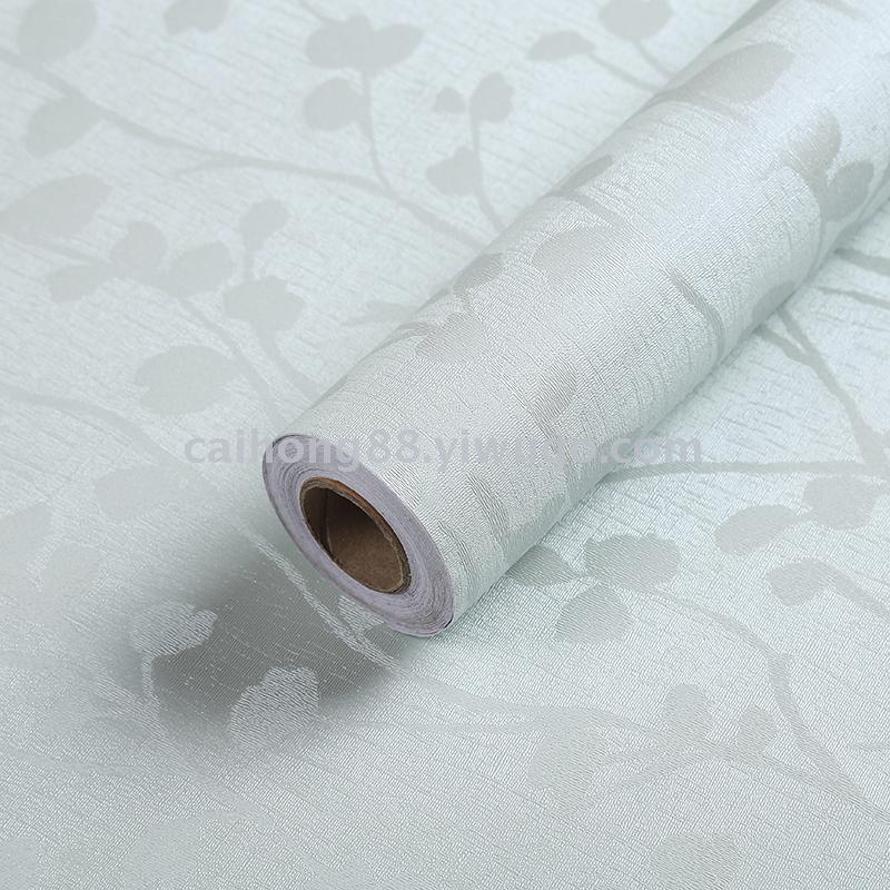 New minimalist wallpaper, self-adhesive bedroom and living room color decoration film, waterproof furniture renovation stickers, background wall Application Scenario